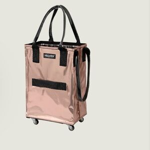 Hulken Rose Gold Small rolling tote New in Box